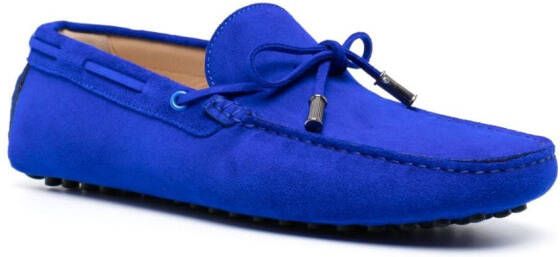 Roberto Cavalli Loafers met strik-detail Blauw