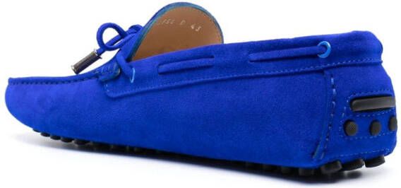 Roberto Cavalli Loafers met strik-detail Blauw