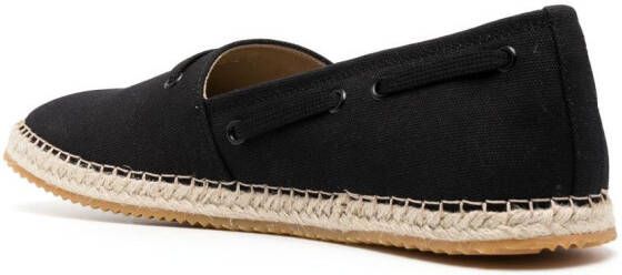 Roberto Cavalli Espadrilles met logoplakkaat Zwart