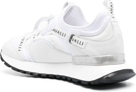 Roberto Cavalli Sneakers met trekkoordsluiting Wit
