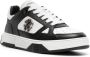 Roberto Cavalli Leren sneakers met plakkaat Zwart - Thumbnail 2