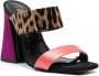 Roberto Cavalli Sandalen met contrasterend vlak Bruin - Thumbnail 2