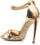 Roberto Cavalli Sandalen verfraaid met kristallen Goud - Thumbnail 3