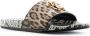 Roberto Cavalli Slippers met logoplakkaat Wit - Thumbnail 2