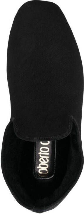 Roberto Cavalli Slippers met vierkante neus 05051