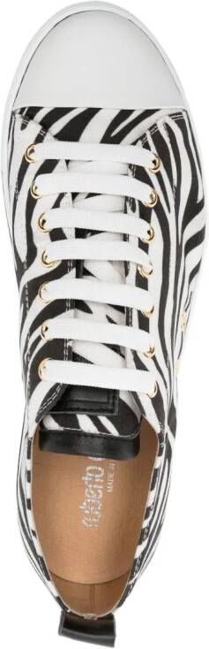 Roberto Cavalli Sneakers met zebraprint Wit