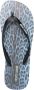 Roberto Cavalli Teenslippers met logopatch Blauw - Thumbnail 4