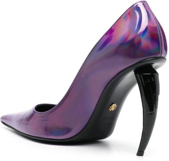 Roberto Cavalli Tiger pumps Paars