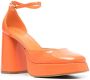 Roberto Festa Nicla pumps met glans Oranje - Thumbnail 2