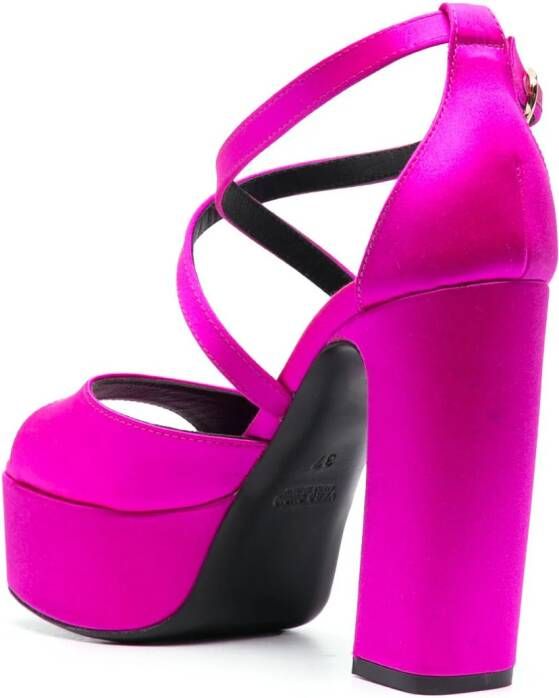 Roberto Festa Leren pumps Roze