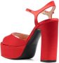 Roberto Festa Sandalen met open neus Rood - Thumbnail 3