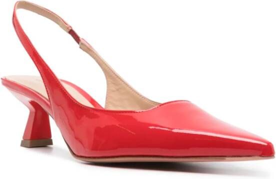 Roberto Festa Arabel 50 mm slingback pumps Rood