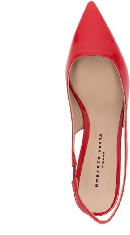 Roberto Festa Arabel 50 mm slingback pumps Rood