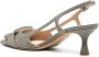 Roberto Festa Atena slingback pumps met kristallen gesp Groen - Thumbnail 3