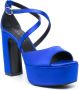 Roberto Festa Leren sandalen Blauw - Thumbnail 2