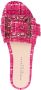 Roberto Festa Twill slippers Roze - Thumbnail 4