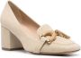 Roberto Festa Haraby 50mm leren pumps Beige - Thumbnail 2