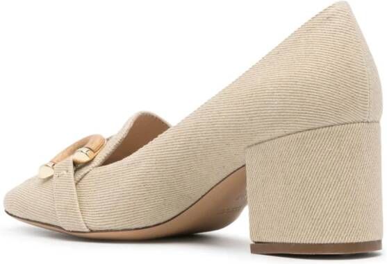 Roberto Festa Haraby 50mm leren pumps Beige