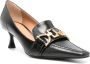 Roberto Festa Kesy 50mm horsebit loafers Zwart - Thumbnail 2