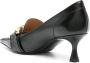 Roberto Festa Kesy 50mm horsebit loafers Zwart - Thumbnail 3