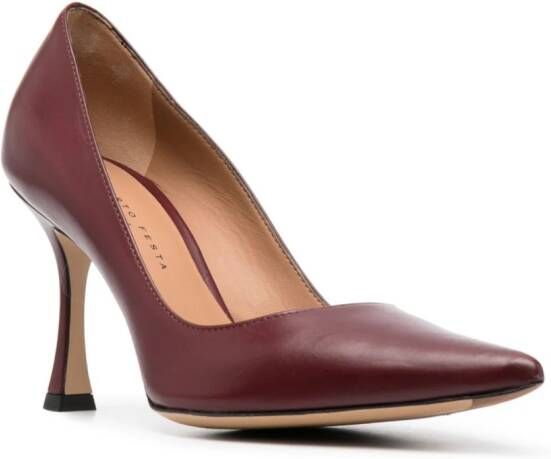 Roberto Festa Leren pumps Rood