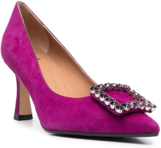 Roberto Festa Lily pumps met puntige neus Paars