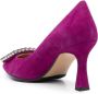 Roberto Festa Lily pumps met puntige neus Paars - Thumbnail 3