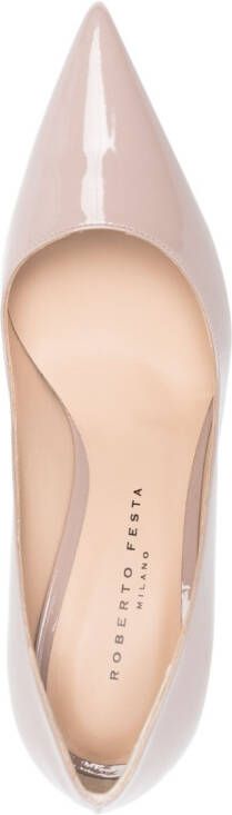 Roberto Festa Lory pumps met puntige neus Beige