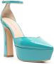 Roberto Festa Navasa pumps met plateauzool Blauw - Thumbnail 2