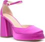 Roberto Festa Nicla 100mm pumps met plateauzool Roze - Thumbnail 2