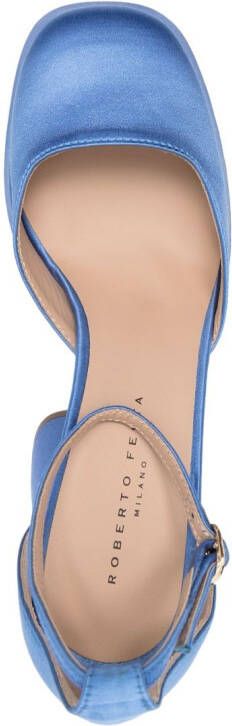 Roberto Festa Nicla pumps met vierkante neus Blauw