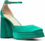 Roberto Festa Nicla pumps met vierkante neus Groen - Thumbnail 2