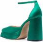 Roberto Festa Nicla pumps met vierkante neus Groen - Thumbnail 3