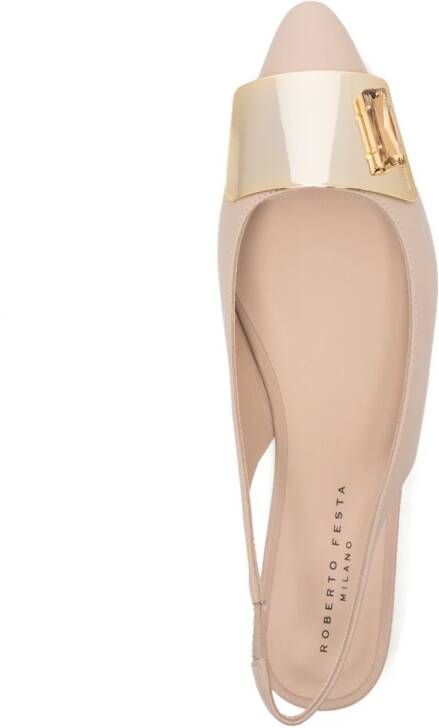 Roberto Festa Rex slingback ballerina's Beige