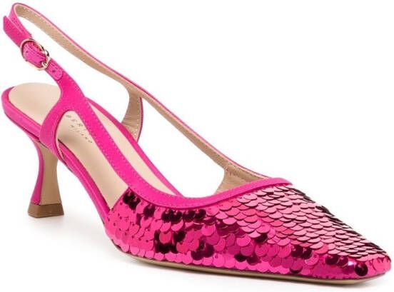 Roberto Festa Siviglia slingback pumps Roze