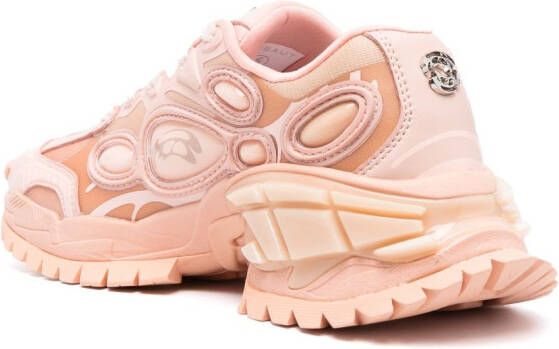 Rombaut Sneakers met chunky zool en vlakken Roze