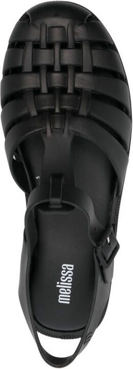 Melissa Possession sandalen met gesp Zwart