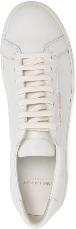 Saint Laurent Andy low-top sneakers Wit