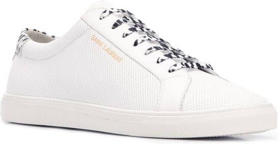 Saint Laurent Andy low-top sneakers Wit