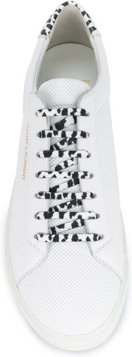 Saint Laurent Andy low-top sneakers Wit