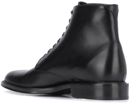 Saint Laurent Army enkellaarzen Zwart