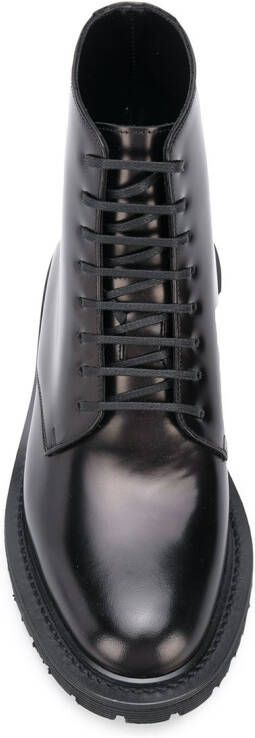 Saint Laurent Army veterlaarzen Zwart