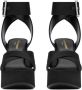 Saint Laurent Bianca sandalen met plateauzool Zwart - Thumbnail 3