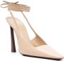 Saint Laurent Blade slingback pumps Beige - Thumbnail 2