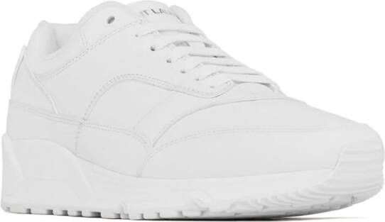 Saint Laurent Bump leren sneakers Wit