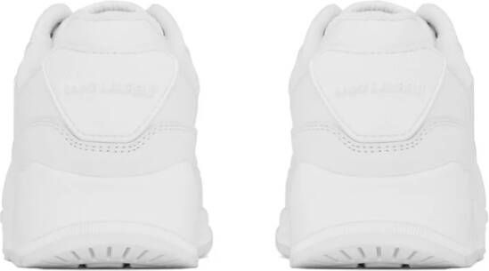 Saint Laurent Bump leren sneakers Wit