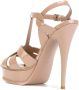 Saint Laurent Classic Tribute 105 sandalen Beige - Thumbnail 3