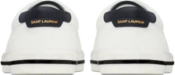 Saint Laurent Club low-top sneakers Wit