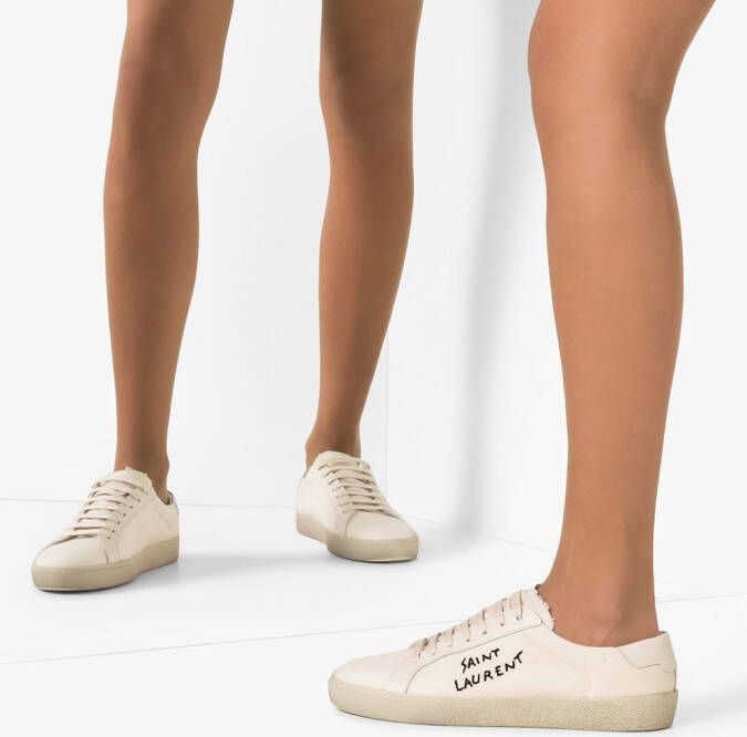 Saint Laurent Court Classic SL 06 sneakers Beige Schoenen nl Saint Laurent Court Classic SL 06 sneakers Beige Schoenen nl
