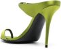 Saint Laurent Dive sandalen met gesp Groen - Thumbnail 3